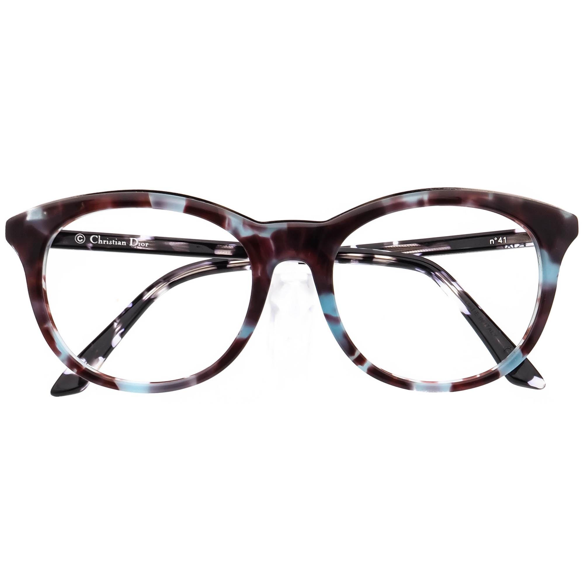 Christian Dior Montaigne N06 Eyeglass Frames Only G90 50-18-140 Havana Purple Dior Purple Eyeglass Frames for sale | eBay main image 3