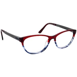 Prodesign Denmark Eyeglasses 1795 c.4044 Red Blue Fade Frame Japan 54[]15 140