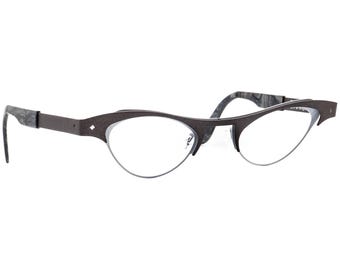半額ストア Safilo 1960's Vintage RARE Fedra Eye Cat Eyeglasses, Italy 小物