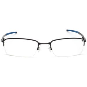 Gafas de sol Oakley para hombre OX3111-0652 Rhinochacer con montura de media montura en negro satinado y azul, 52[]19 143 imagen 2