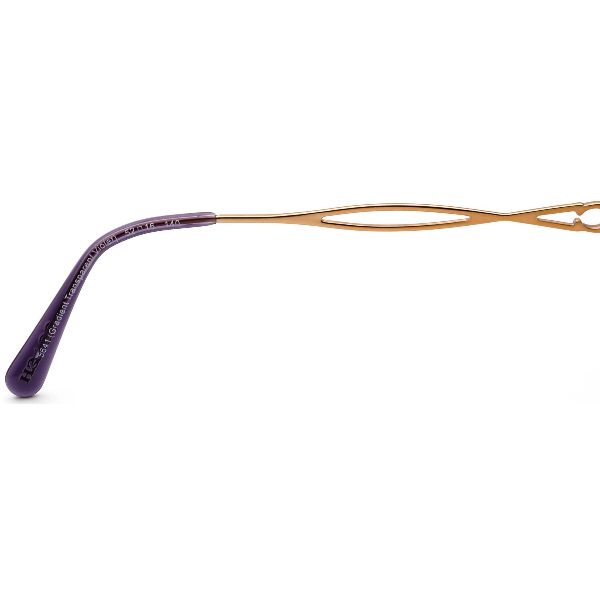 Coach Eyeglasses HC 6172 5641 Gradient Transparent Violet  display picture 1