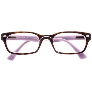 Occhiali da vista Ray-Ban RB 5150 5240 Avana scuro su montatura rettangolare lavanda 50[]19 135 immagine 6