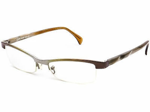 Alain Mikli Eyeglasses A0215-02 Green Half Rim Fr… - image 3