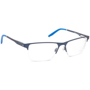 Lunettes de vue homme Nike 8045 416 bleues demi-cerclées en métal 5717 140 image 1