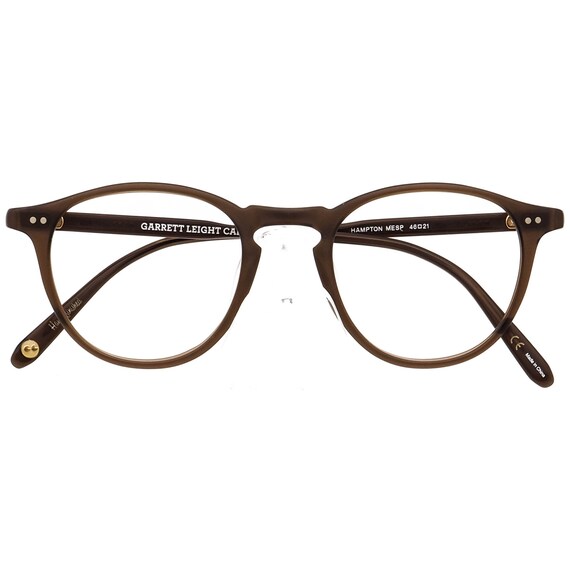 Garrett Leight Eyeglasses Hampton MESP Matte Brow… - image 6