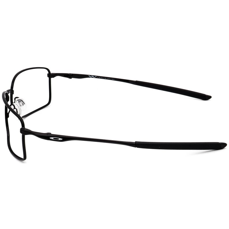 Oakley Sunglasses Frame Only OO4075-01 W Square Wire Polished Black Metal 60 mm image 5