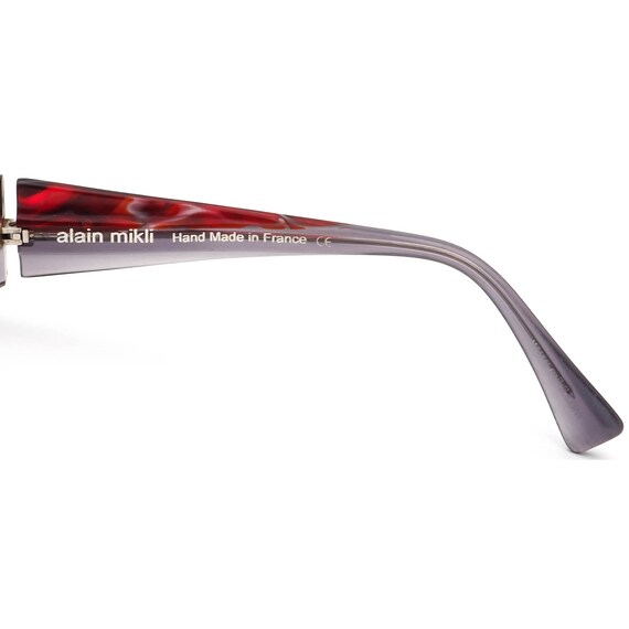 Alain Mikli Eyeglasses AL04120202 Gray/Red Marble… - image 8