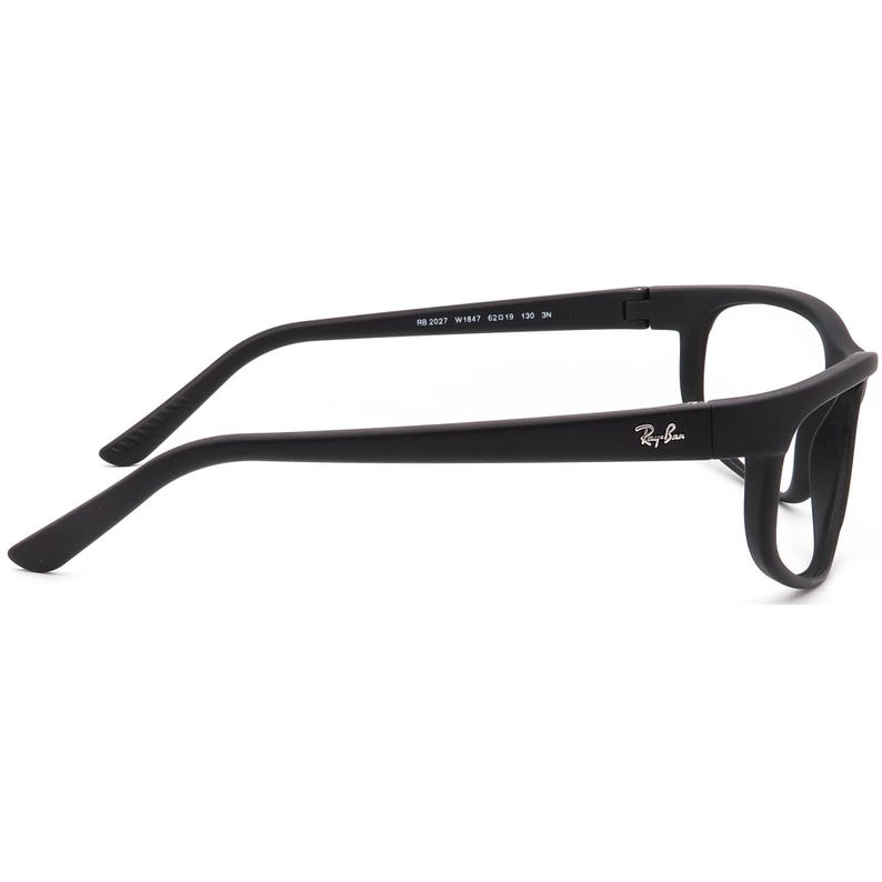 Ray-Ban Sunglasses Frame Only RB 2027 W1847 Matte Black Predator Italy 62 mm image 4