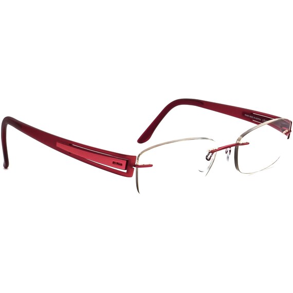 Silhouette Eyeglasses 5231 40 6056 Titan Burgundy 