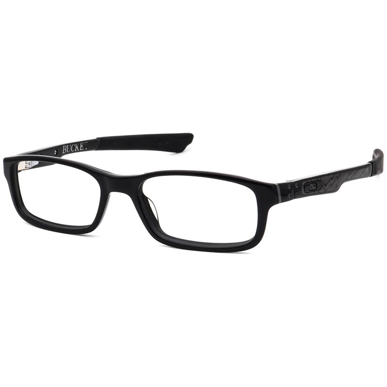 Oakley Eyeglasses OX1060-0251 Bucket Polished Black Rectangular Frame 51[]17 140 image 3