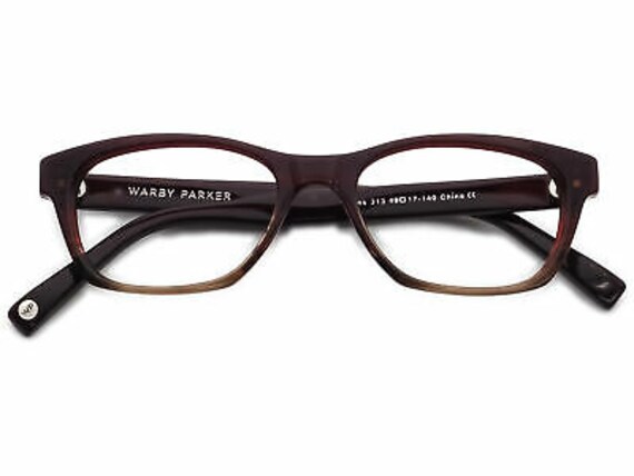 Warby Parker Eyeglasses Sims 313 Burgundy Fade Fu… - image 6