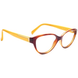 Fendi Women&#39;s Eyeglasses F1035 Tortoise/Orange Cat Eye Frame Italy 53[]15 135