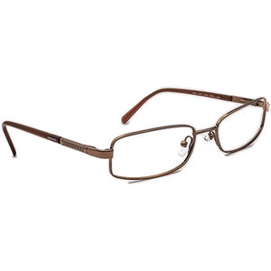 Versace Eyeglasses MOD. 1067 1013 Brown Rectangular Frame Italy 52[]17 135