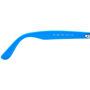 Ray-Ban Kids' Eyeglasses RB 1528 3659 Black on Blue Square Frame 46[]16 125 image 7