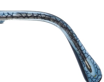 Silhouette Eyeglasses M 6407 /80 V 6054 Gold/blue Oval Frame  display picture 1