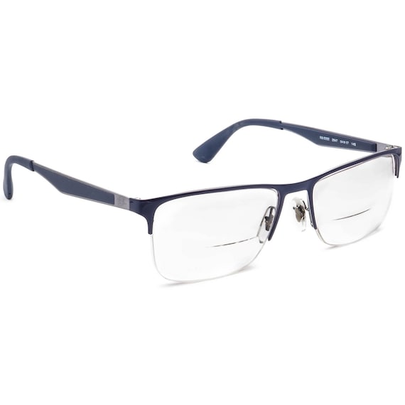 Ray-Ban Eyeglasses RB 6335 2947 Blue Half Rim Fra… - image 1