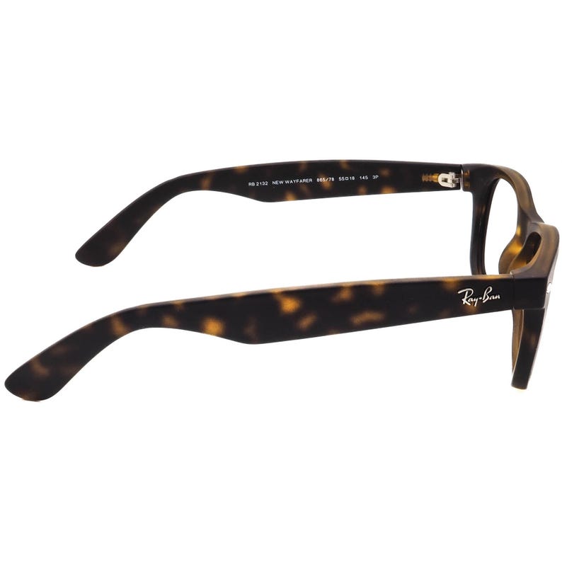 Ray-Ban サングラス フレームのみ RB 2132 ニューウェイファーラー 865/78 マットダークハバナ スクエア イタリア製 55mm 画像 4