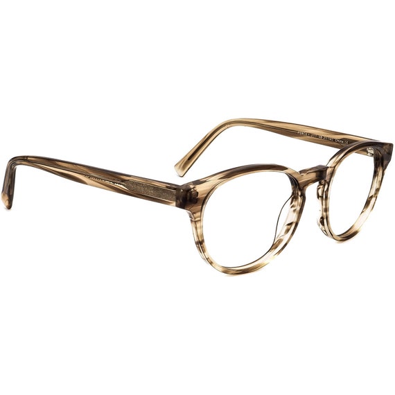 Warby Parker Eyeglasses Percey 207 Striped Brown … - image 1