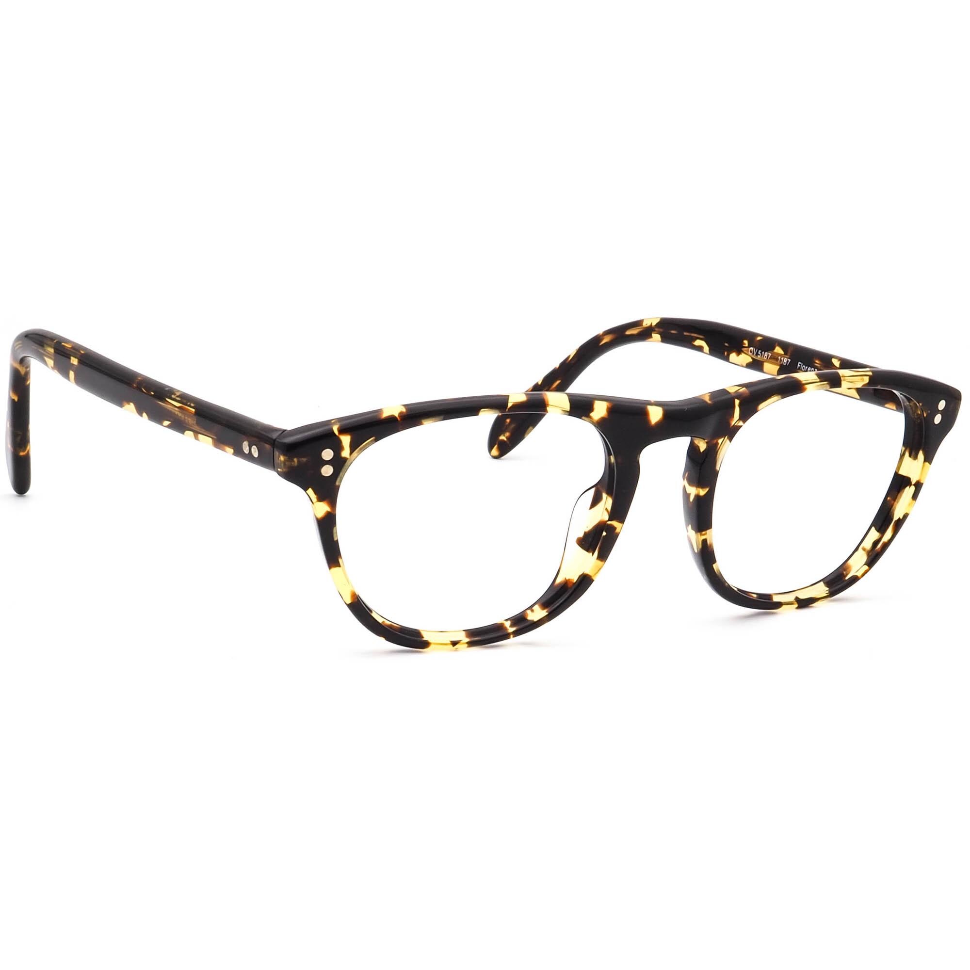 Oliver Peoples Eyeglasses OV 5187 1187 Florenz Whiskey Tortoise