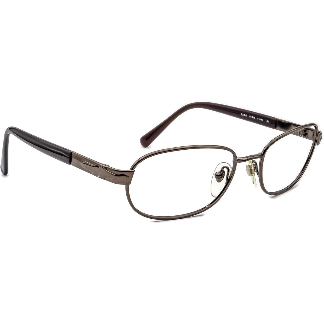 Persol Men s Sunglasses Frame Only 2079 S 618 47 Brown Oval Italy 54 Mm Etsy