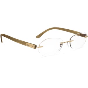 Lunettes Silhouette 7608 20 6051 Or/Champagne Rimless Autriche 50[]19 150