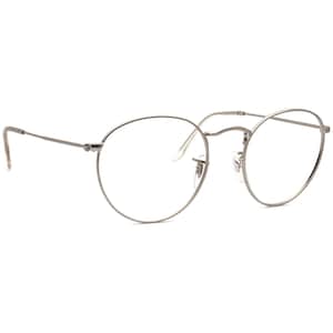 Ray-Ban Sunglasses Frame Only RB 3447 019/30 Matte Silver Round Metal Italy 50 mm image 1