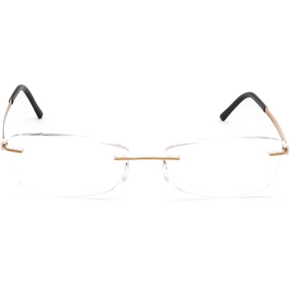 Silhouette Eyeglasses 4545 6060 4548 Gold Rimless… - image 2
