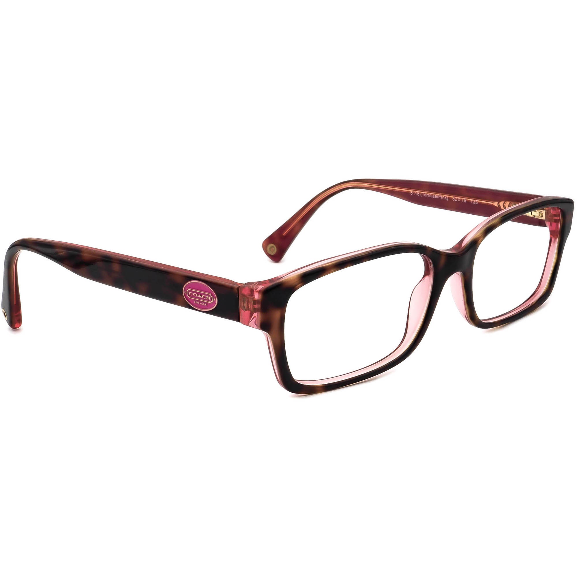 Coach Eyeglasses HC 6040 brooklyn 5115 Tortoise/pink - Etsy