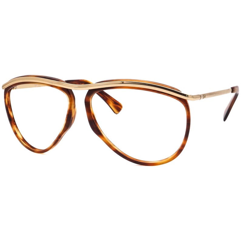 Ray-Ban Sunglasses Frame Only RB 2219 Olympian Aviator 954/31 Havana/Gold Aviator Italy 59 mm image 3