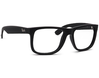 Ray-Ban Sunglasses Frame Only RB 4165-F Justin 622/2V Matte Black Square Italy 54 mm