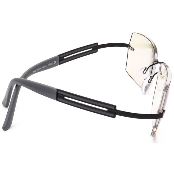 Silhouette Eyeglasses 7671 50 6054 Titan Black/Gr… - image 4