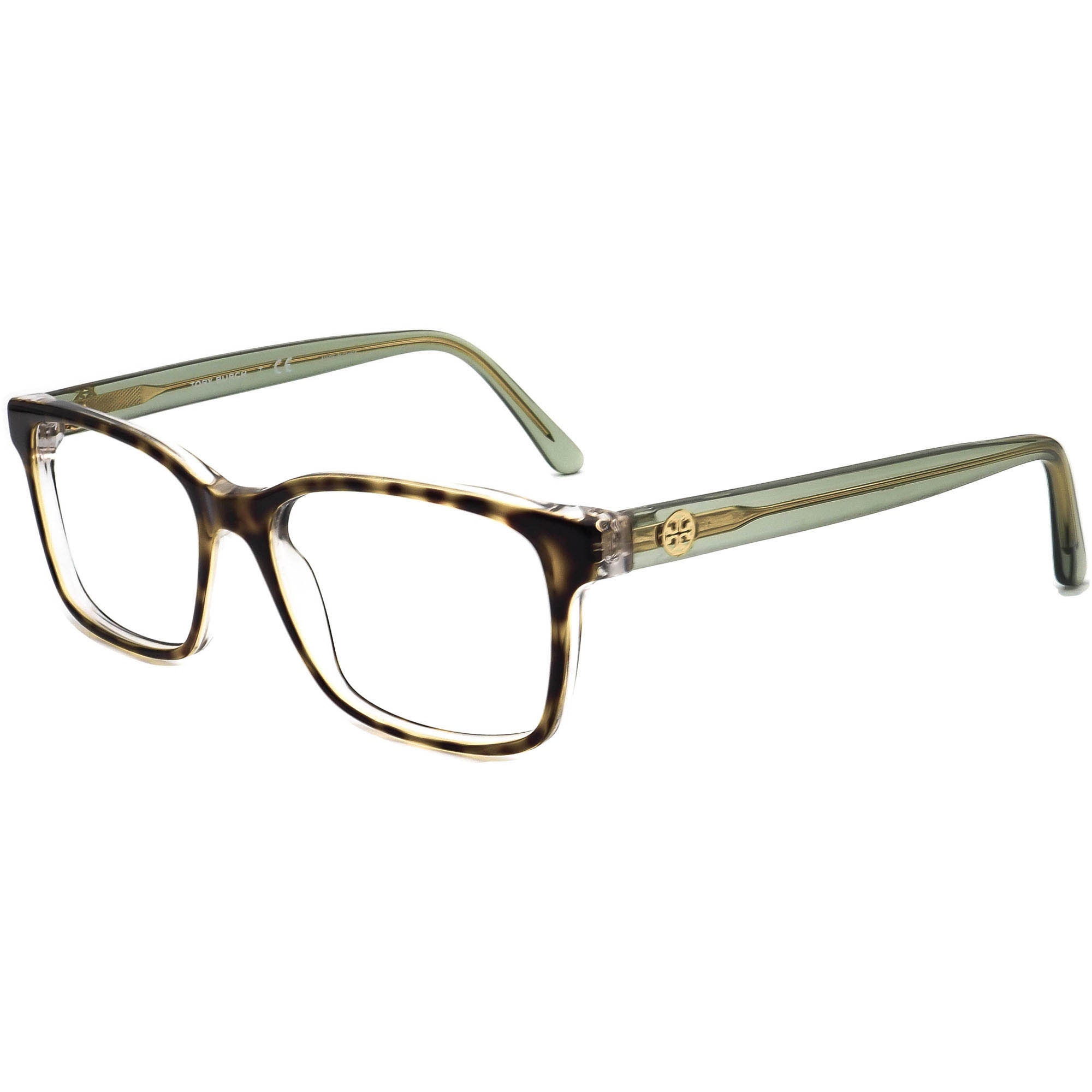 Tory Burch Eyeglasses TY 2064 1561 Tortoise/green Rectangular - Etsy UK