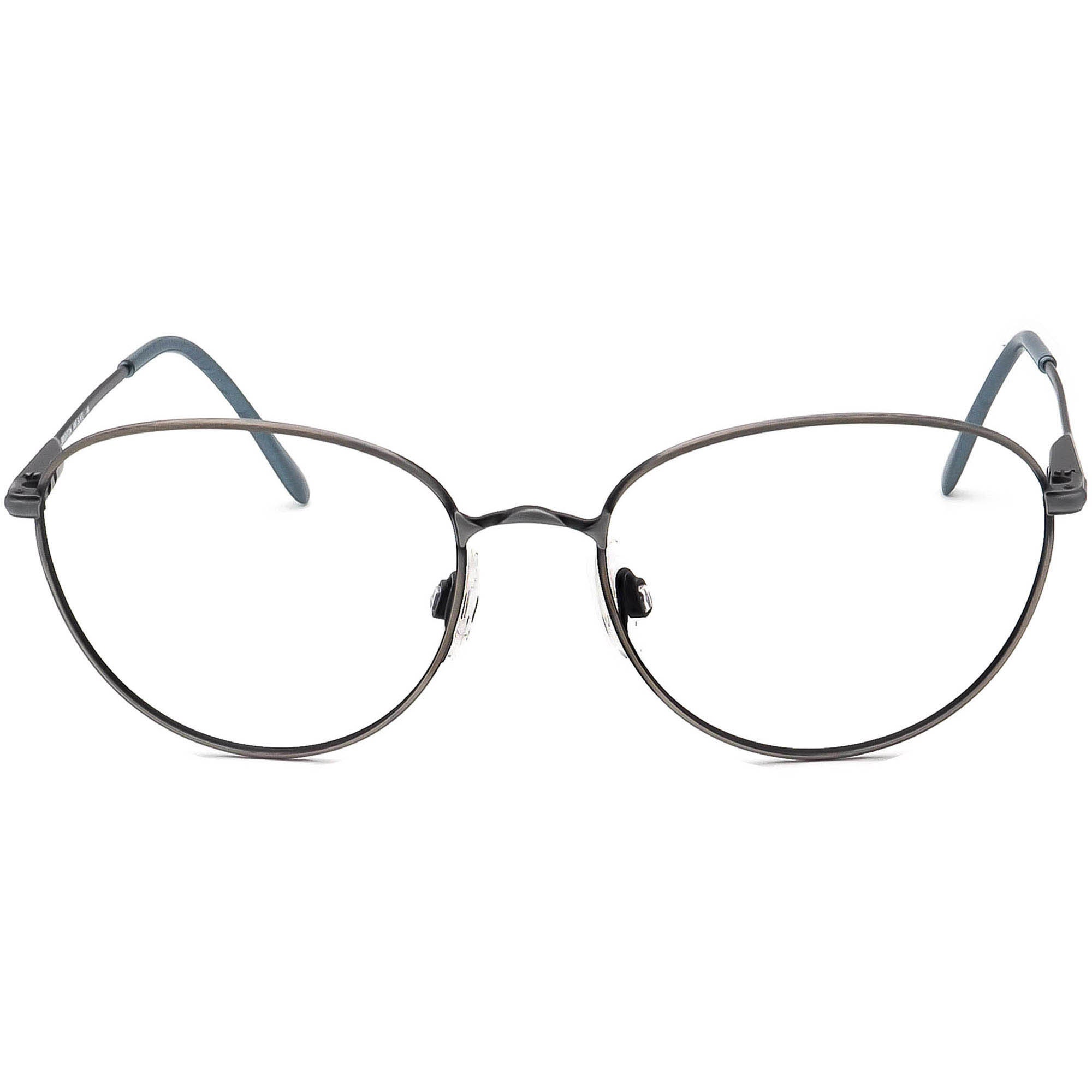 Fratelli Lozza Fratelli Lozza Eyeglasses Brighton Ant.slate Round Metal Frame Italy 54 ...