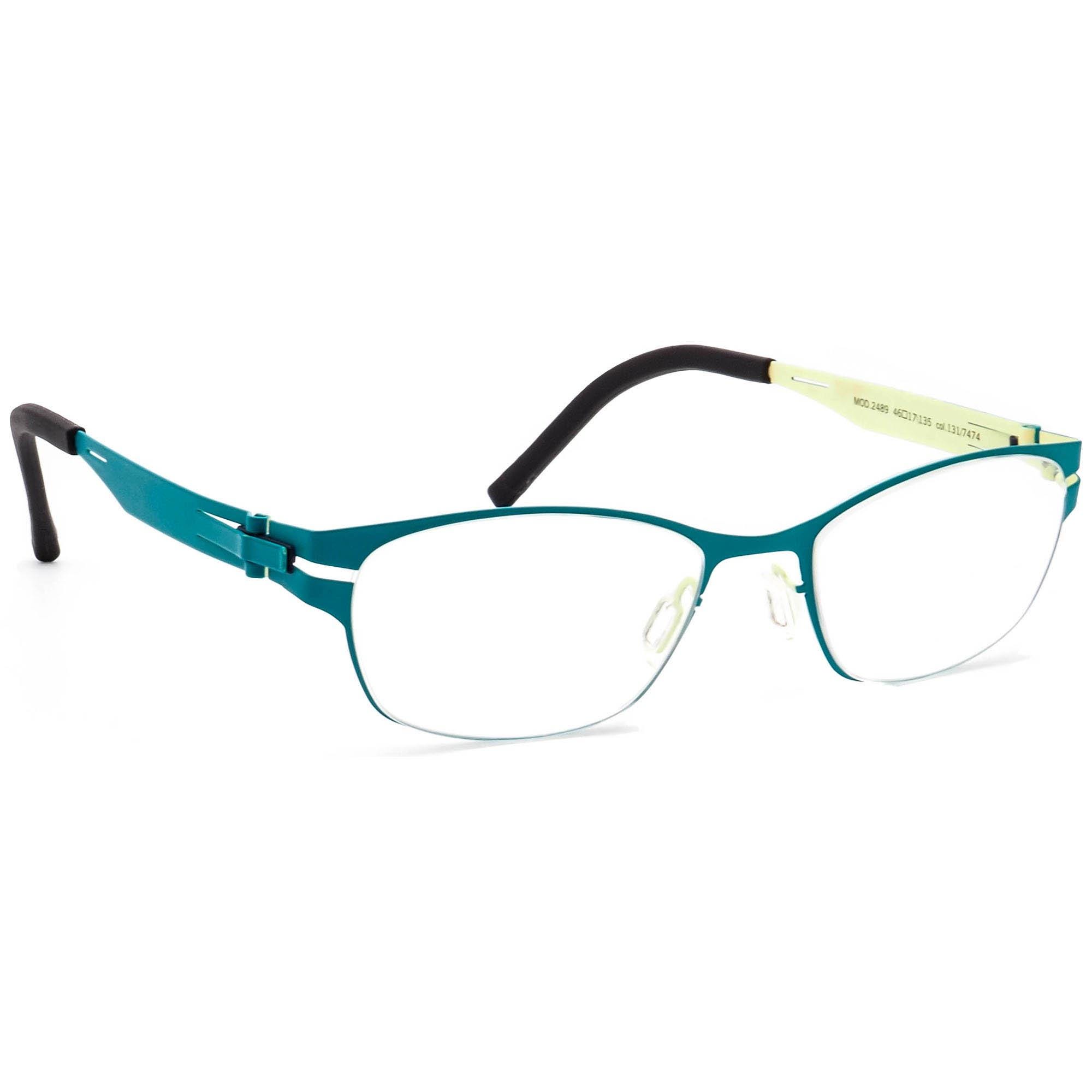 Ovvo Cateye 3817 Xana Sunglasses Green Gold Handmade Titanium Frame Titan - OVVO OPTICS main image 3