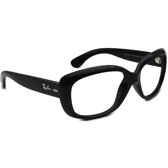 Ray ban Sunglasses Frame Only RB4101 Jackie Ohh 601 Black Rectangular Italy 57mm Etsy