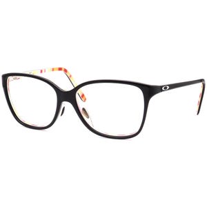 Gafas de sol Oakley para mujer, montura única OX1126-0354 Finesse, rayas negras pulidas y amarillas, semi mariposa, 54 mm imagen 3