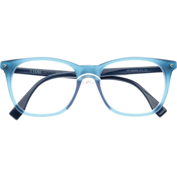 Fendi Eyeglasses FF M0004 RCT Blue Square Frame I… - image 6