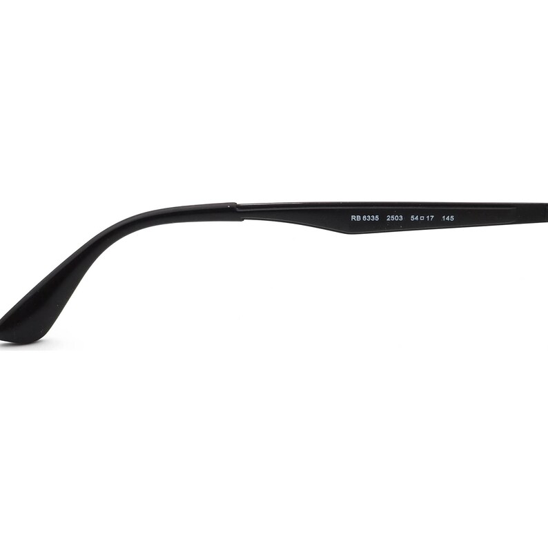Ray-Ban Men's Eyeglasses RB 6335 2503 Matte Black Half Rim Frame 54[]17 145 image 7