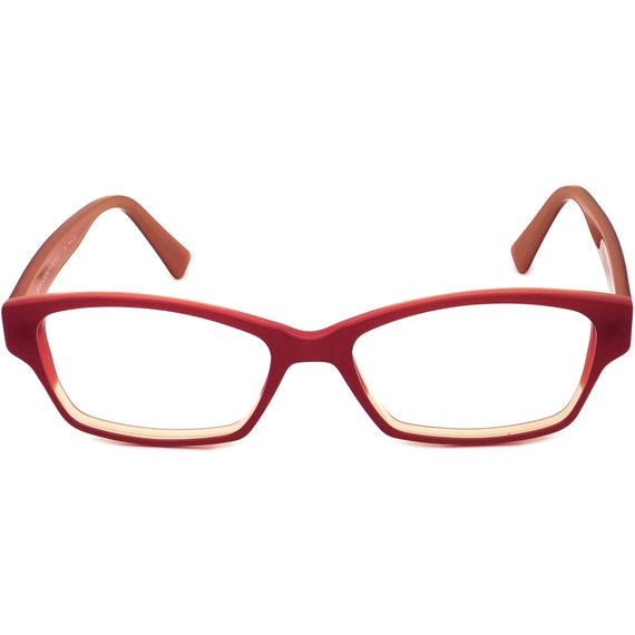Jean Lafont Eyeglasses Lin 6023 Red/Orange Rectan… - image 2