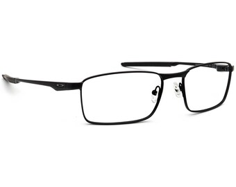 Oakley Men's Eyeglasses OX3227-0155 Fuller Satin Black Rectangular Metal Frame 55[]17 139