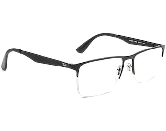 Ray-Ban Eyeglasses RB 6335 2503 Black Half Rim Frame 56[]17 145