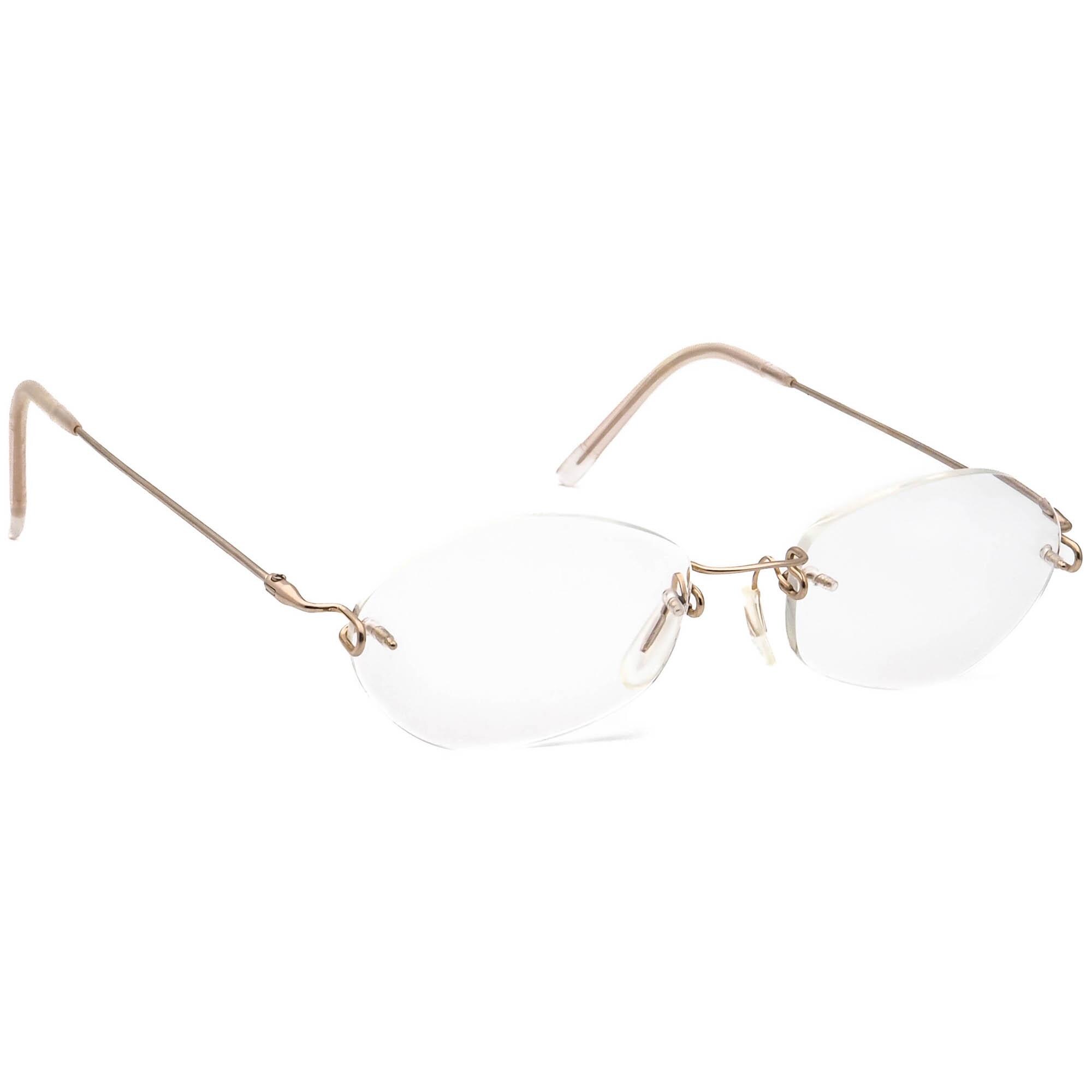 Kazuo Kawasaki Eyeglasses Kooki MP-631 Titanium Pale Gold 