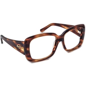 Maui Jim Sunglasses Frame Only MJ 239- 10K Tortoise Rectangular Italy 55.5 mm