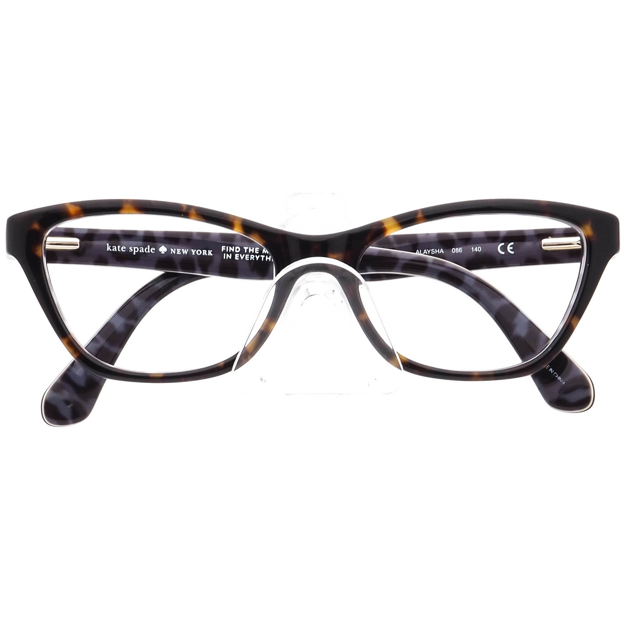 Buy Kate Spade Eyeglasses Alaysha 086 Tortoise Cat Eye Frame 5117