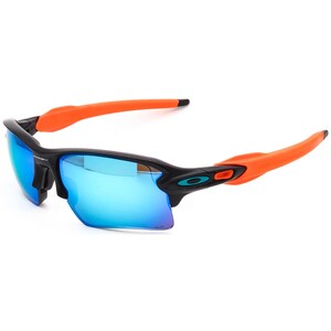 Oakley Men's Rx Sunglasses Frame Only NFL Flak 2.0 OO9188-D559 Matte Black/Orange Half Rim 59 mm image 3