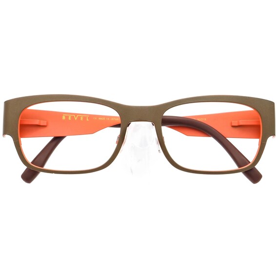 Bevel Eyeglasses 8623 Shark Biscuit ORBD Matte Olive/burnt 