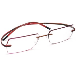 Lunettes de vue Silhouette 7690 40 6058 Titan Brown Monture sans monture Autriche 55[]19 150