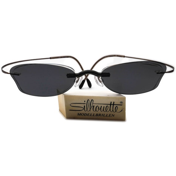 Silhouette Rx Sunglasses Frame Only 7395 40 6055 … - image 3