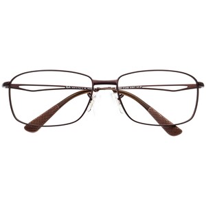 Ray-Ban Brillengestell Nur RB 3501 012/83 Dark Brown Viereck Metal Italy 61 mm Bild 6