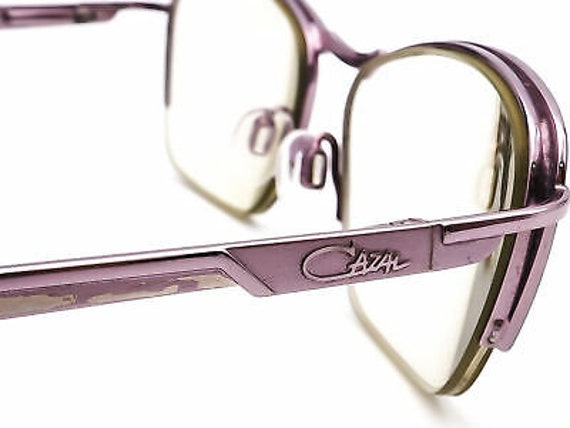 Cazal Eyeglasses MOD480 COL519 Blue/Pink Half Rim… - image 5